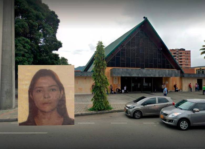 La abogada Gloria Nidian Jiménez Gallego, de 56 años, murió luego de ser atacada afuera de la parroquia San Marcos. FOTO: GOOGLE MAPS Y CORTESÍA