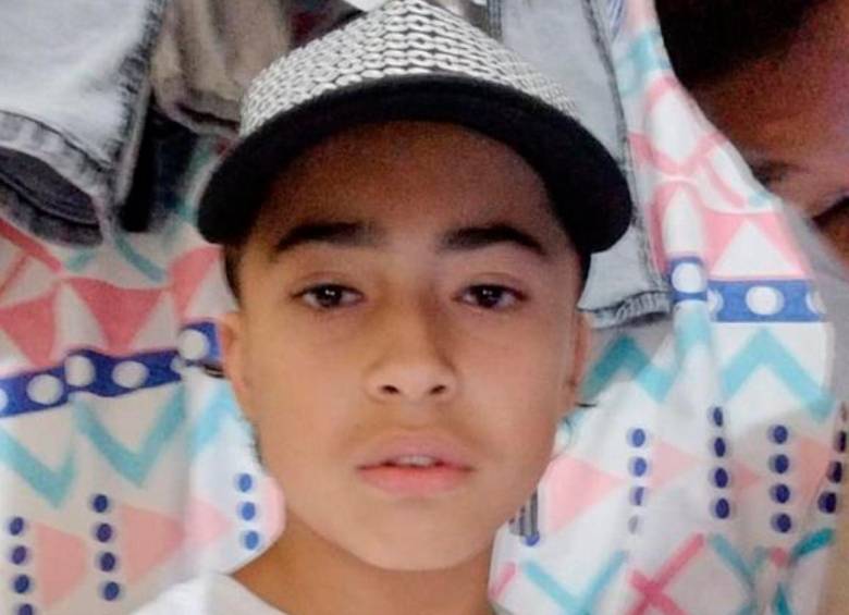 Santiago Martínez Aguas, de 13 años, se encuentra desaparecido desde este martes. FOTO: CORTESÍA