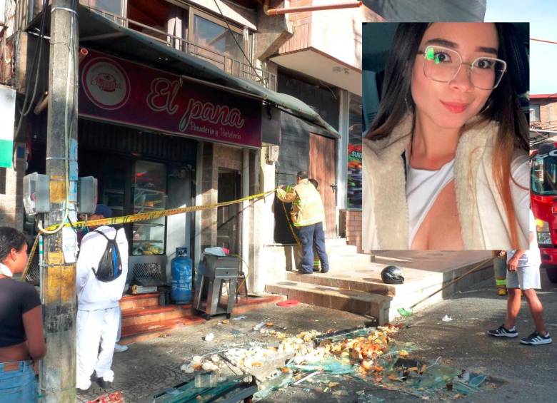 Por la explosión dentro de esta panadería murió Isabela Meneses Arenas, de 28 años, luego de batallar por su vida desde el 28 de agosto. FOTOS: CORTESÍA EL YARUMALEÑO