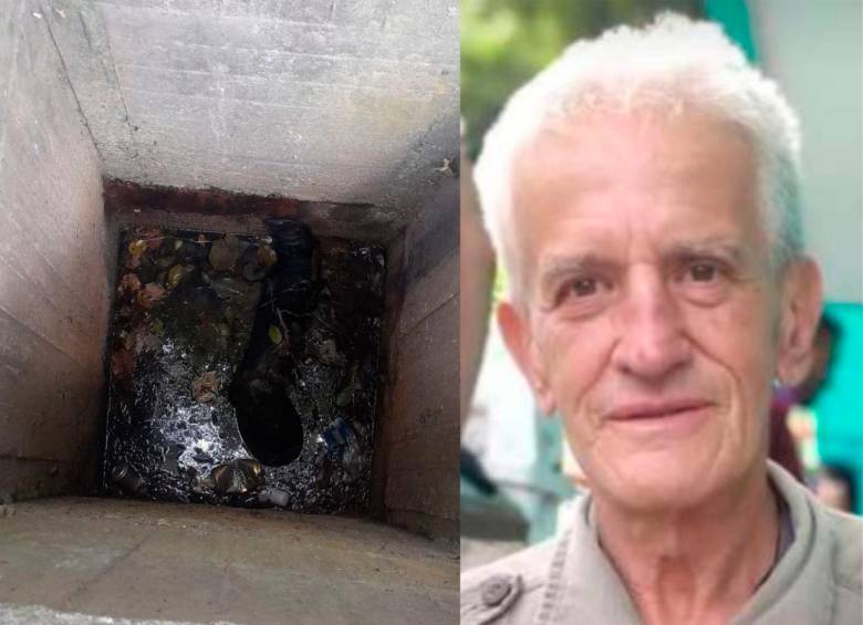 Dentro de este pozo, en la vía Hatillo-Barbosa, fue encontrado el cuerpo sin vida de Javier Antonio Restrepo González, de 64 años. FOTOS: CORTESÍA