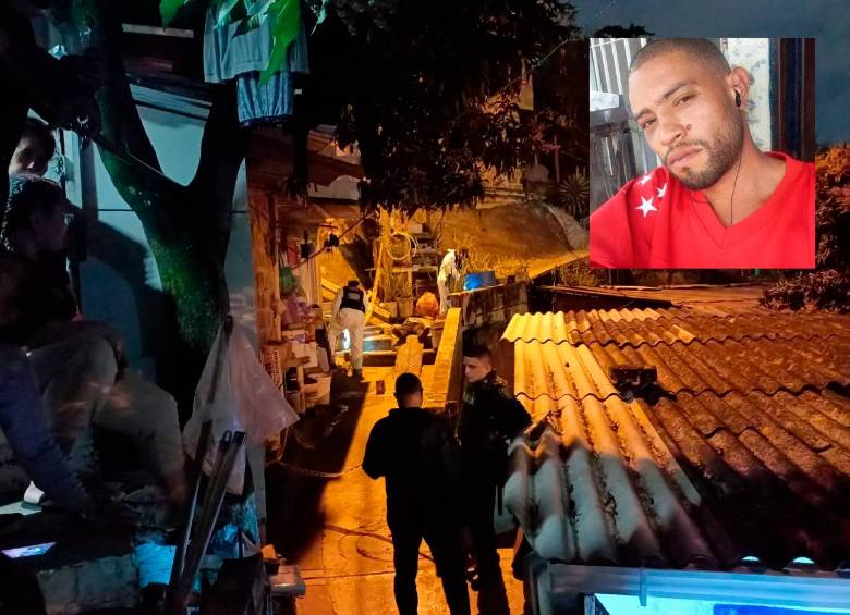 Harold Ánderson López Tabares (detalle) fue la última víctima de un homicidio en Medellín, el pasado 4 de enero. FOTOS: CORTESÍA 