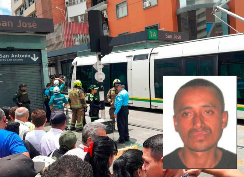 Luis Adolfo Estrada Londoño, de 33 años, fue la víctima del accidente con el tranvía este jueves en Ayacucho con Oriental. FOTOS: CORTESÍA