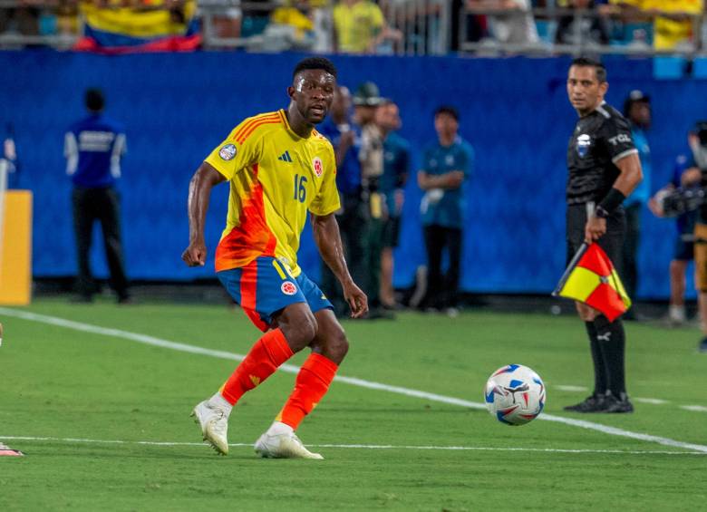Jéfferson Lerma, de gran actuación en la Copa América, presenta inconvenientes físicos para unirse a la Selección. FOTO Juan a. Sánchez