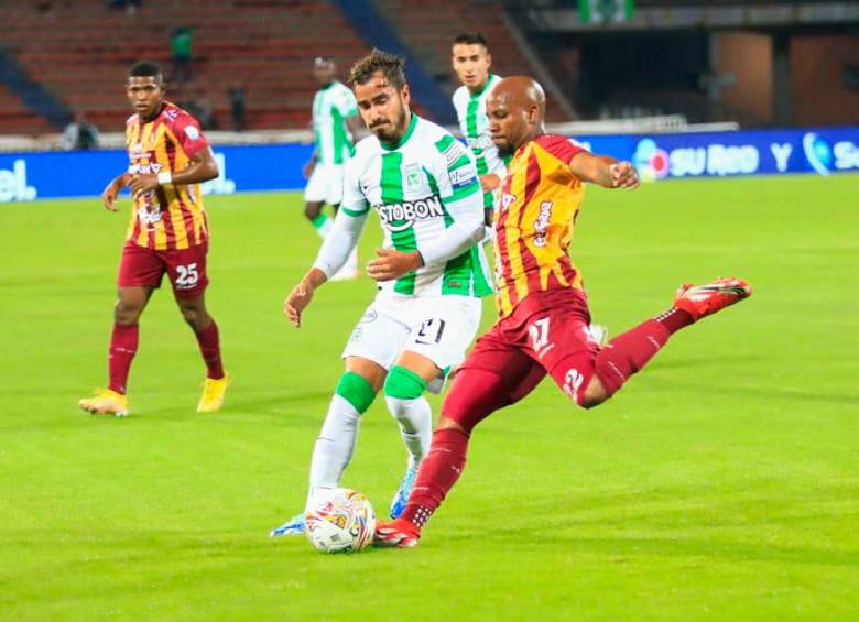 Tomás Ángel fue inicialista con el elenco antioqueño. FOTO CAMILO SUÁREZ
