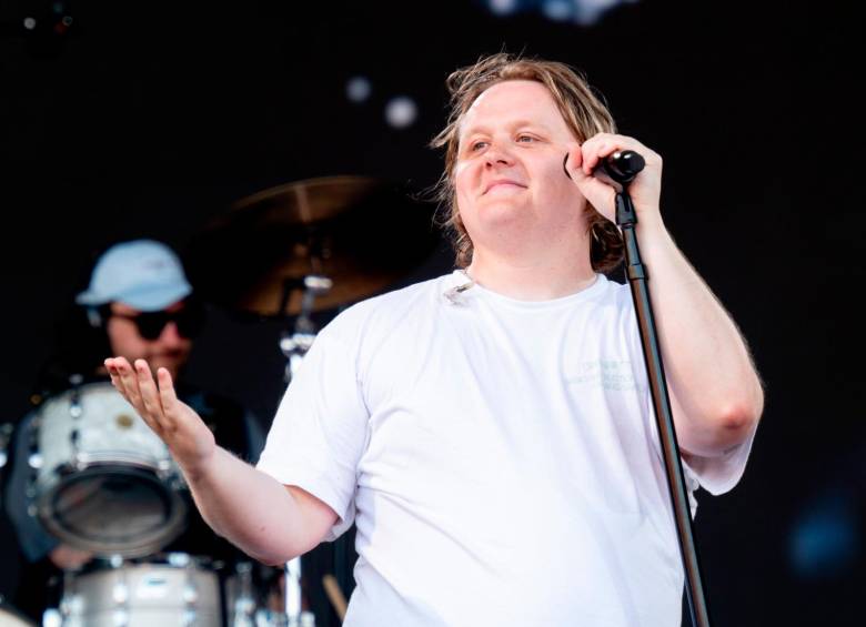 Lewis Capaldi en el Festival de Glastonbury. FOTO Getty
