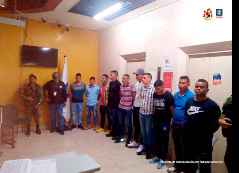 Estos son los militares implicados en el crimen del campesino. FOTO CORTESÍA