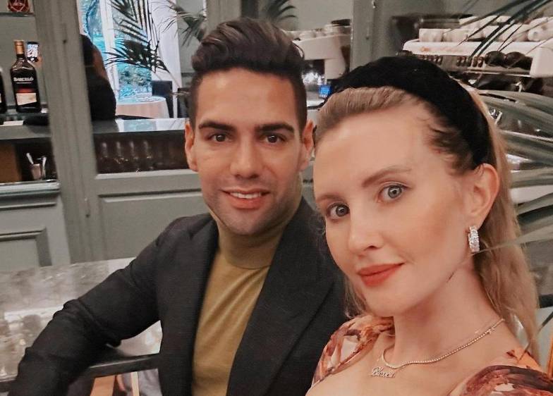 Falcao García y Lorelei Tarón se casaron en el 2007 cuando el colombiano la “rompía” en River Plate de Argentina. FOTO: TOMADA DE INSTAGRAM @loreleitaron