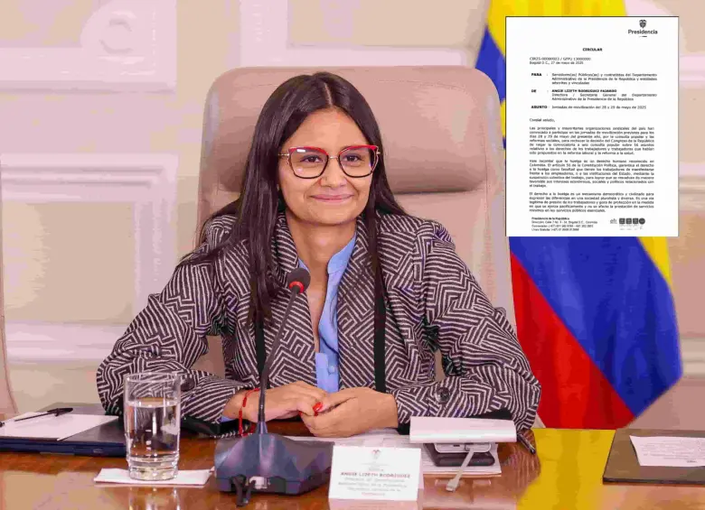 Angie Rodríguez es la directora del Dapre. FOTO: Colprensa