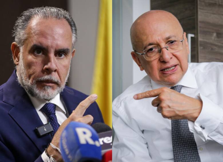 El ministro del Interior, Armando Benedetti daría el salto a la Cancillería según Eduardo Montealegre, ministro de Justicia. FOTO COLPRENSA