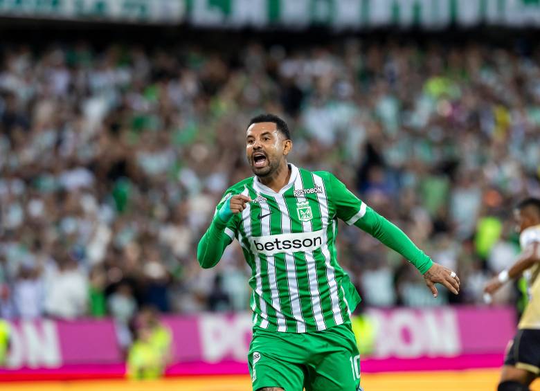A sus 33 años, Edwin Cardona sigue demostrando su calidad técnica y su capacidad para marcar diferencias con Atlético Nacional. FOTO CAMILO SUÁREZ ECHEVERRY