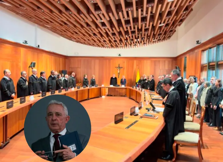 El pronunciamiento de la Corte ocurre en medio de las tensiones que provocó la condena contra el expresidente Álvaro Uribe. FOTO COLPRENSA