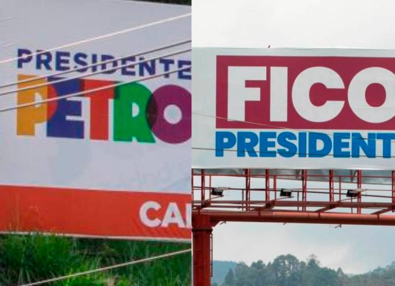 Gustavo Petro y Federico Gutiérrez estarían incumpliendo en municipios de Antioquia y de otras zonas del país. FOTOS: CAMILO SUÁREZ