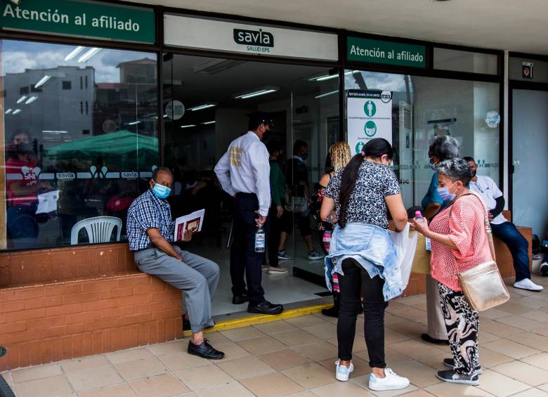 Savia es la EPS más grande del régimen subsidiado en Antioquia. FOTO Julio César Herrera