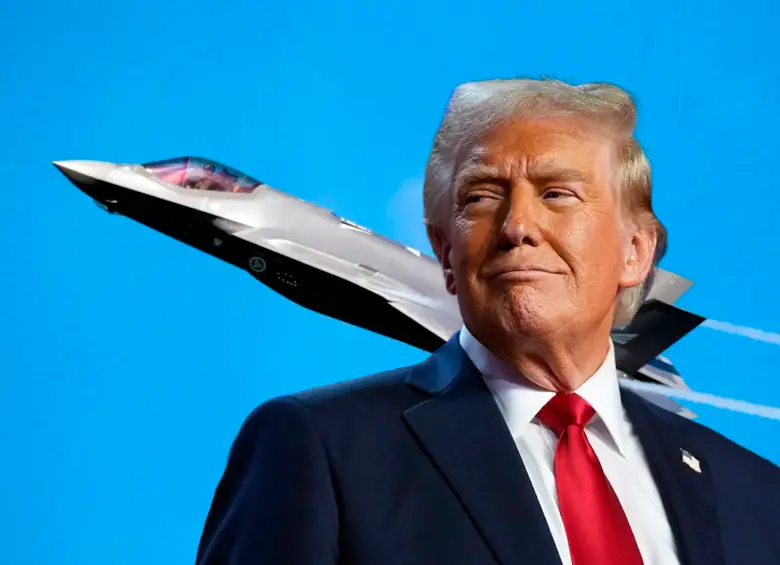 El presidente Donald Trump, de Estados Unidos, ordenó el despliegue militar en el mar Caribe. FOTO AFP