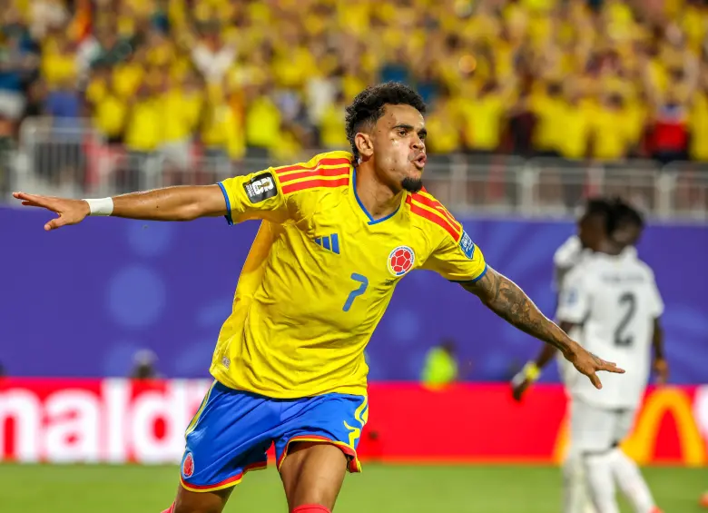 El futbolista colombiano Luis Díaz fue una de las figuras de la Selección Colombia en Norteamérica 2026. Foto: Juan Antonio Sánchez