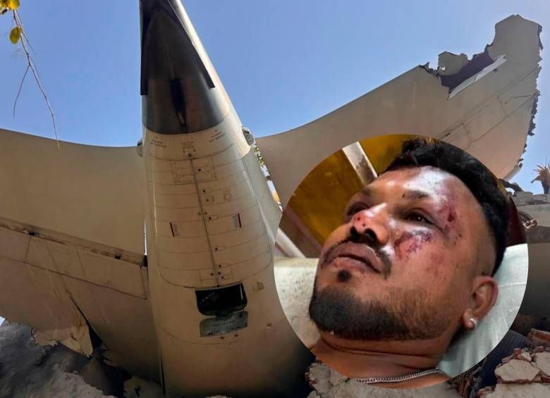 El sobreviviente fue identificado como Vishwash Kumar Ramesh. FOTOS Gettty y cortesía
