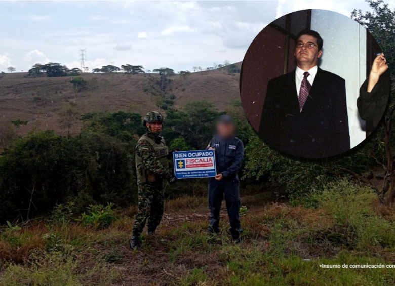 La inmensa hacienda La Porcelana, en Sonsón, habría sido adquirida inicialmente con recursos de “Pacho” Herrera (adelante), capo del Cartel de Cali. Fotos: cortesía y archivo Colprensa.