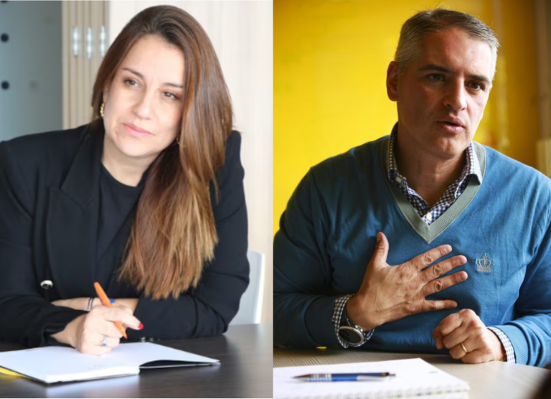 Lina Cuartas dejó este 14 de septiembre la jefatura de la Oficina Privada de la Gobernación de Antioquia de Andrés Julián Rendón. Fotos: Cortesía y El Colombiano