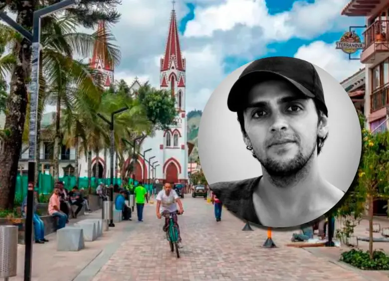 Elkin Mauricio era reconocido por la belleza de las manillas que hacía y por el don de gentes que demostraba en el trato con todos en La Ceja. FOTO: EL COLOMBIANO Y CORTESÍA