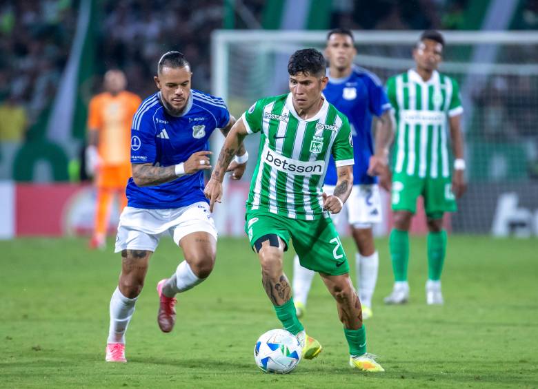 Nacional volvió a caer con Millonarios, esta vez en el estadio El Campín. FOTO: Juan Antonio Sánchez