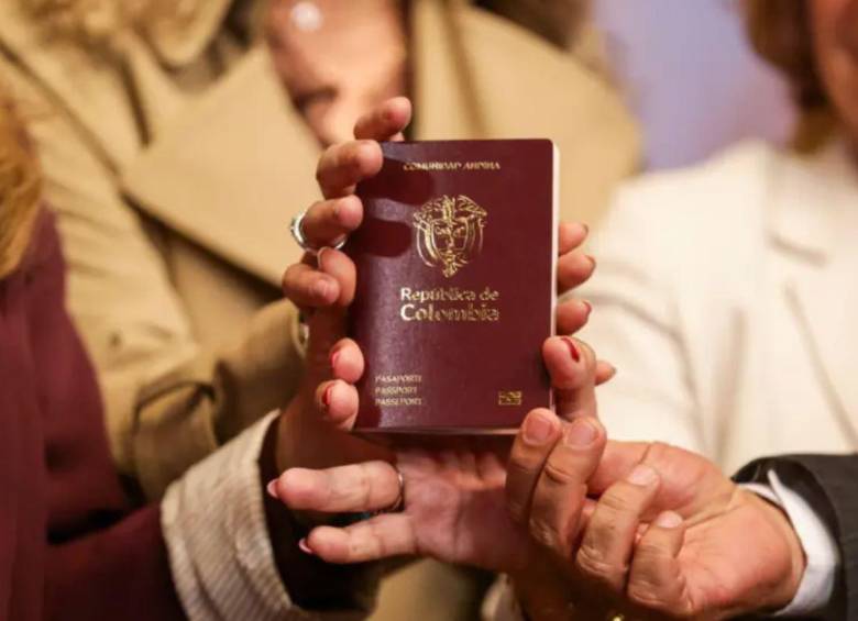 Nuevo modelo de pasaportes. Foto: Cancillería