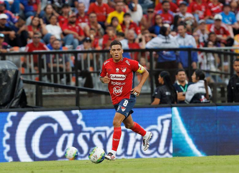 Juan Fernando Quintero ha figurado con el Medellín en el Clausura 2026. Suma un gol. Foto: Camilo Suárez