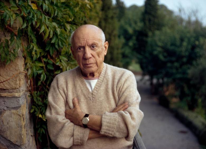 Imagen de Picasso tomada en 1966. FOTO Getty