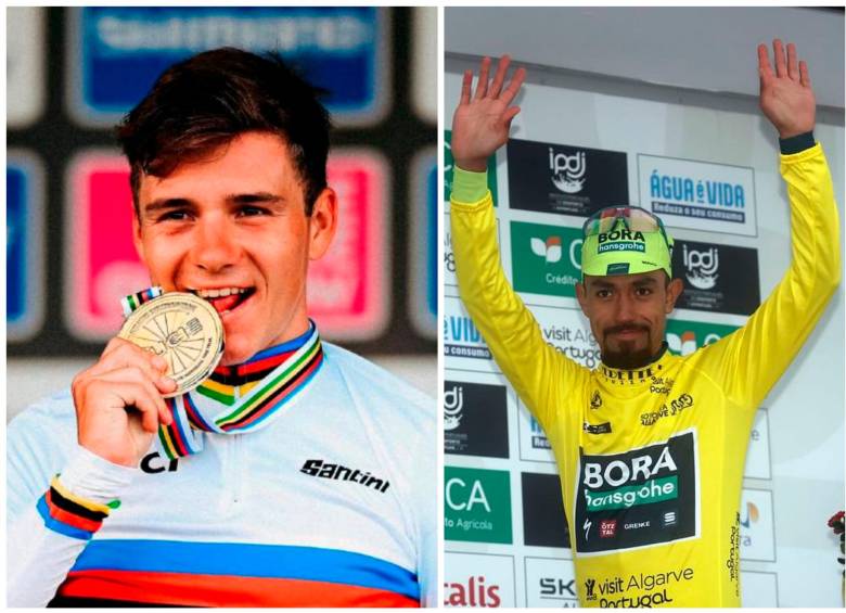 El ciclista belga Remco Evenepeol, que es el vigente campeón mundial de la contrarreloj, busca su tercer título en la ronda portuguesa. FOTO getty 