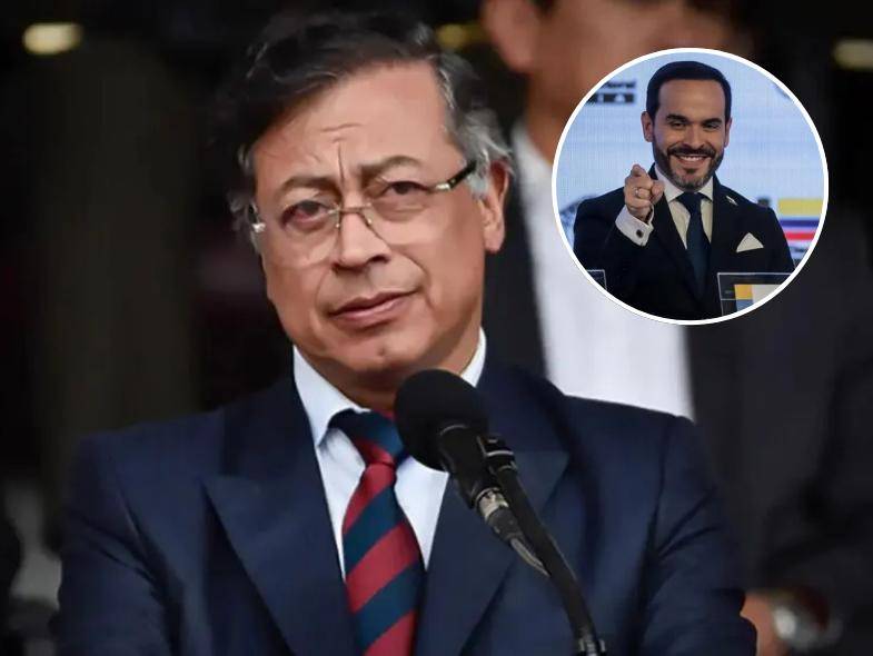 Gustavo Petro publicó un comunicado sobre la transición de gobierno este 26 de junio en Bogotá. FOTO: Colprensa