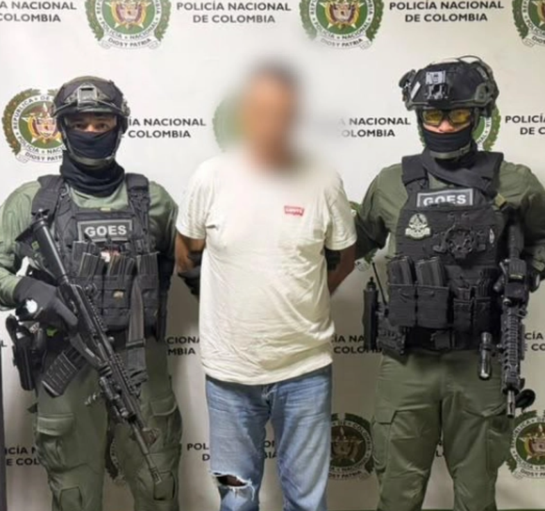 Imagen de la captura de Antonio Márquez Gómez, conocido como El Descuartizador por un crimen de 1995. Foto: Cortesía.