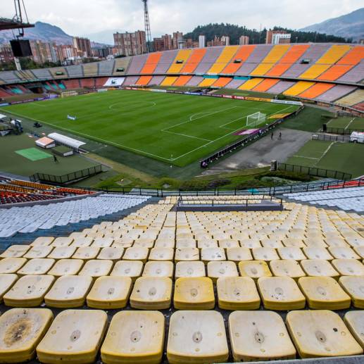 Estadio Atanasio Girardot de la ciudad de Medellín. FOTO JUAN ANTONIO SÁNCHEZ