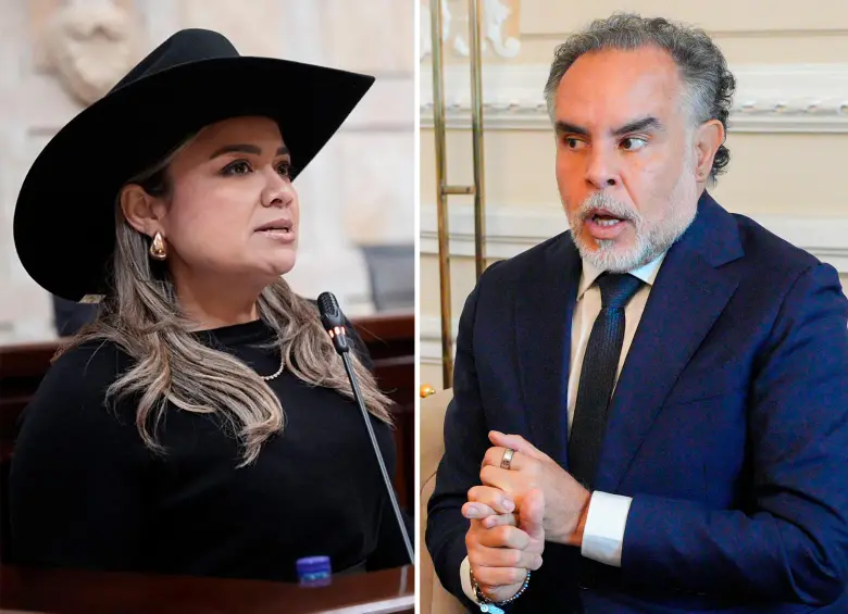 Lina María Garrido y Armando Benedetti han tenido disputas en redes sociales luego del discurso pronunciado el pasado 20 de julio. Fotos: Presidencia y Cortesía