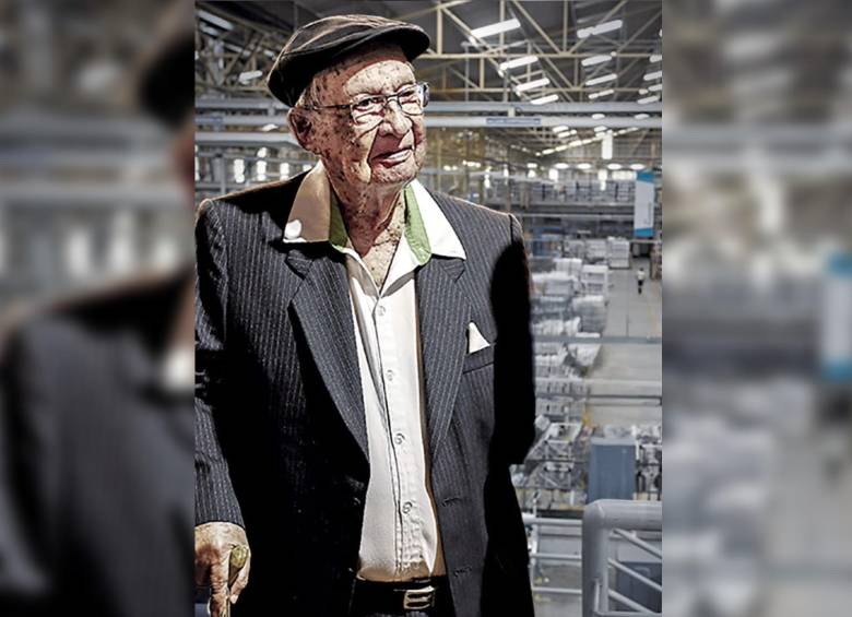 José María Acevedo falleció este octubre a sus 106 años de edad. FOTO EL COLOMBIANO. 