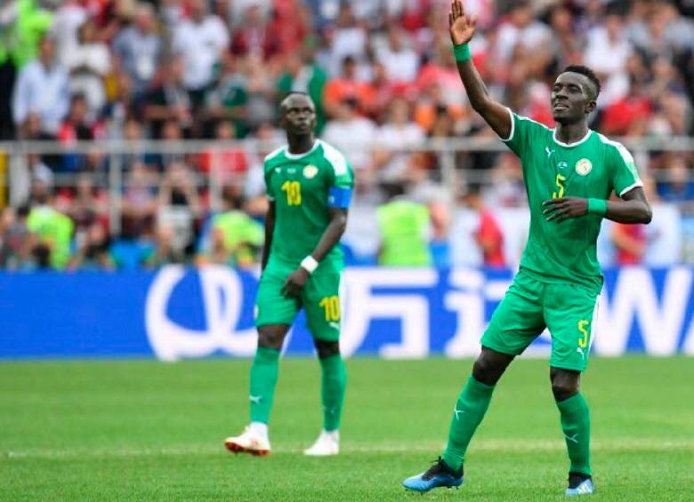 Idrissa Gueye, uno de los líderes de Senegal. FOTO AFP
