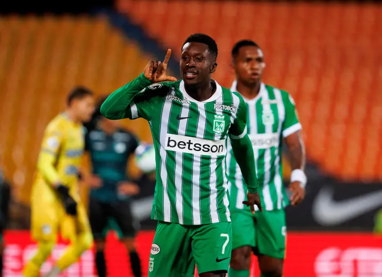 Marlos Moreno atraviesa un gran momento en Atlético Nacional y recuerda al del 2016. FOTO CAMILO SUÁREZ