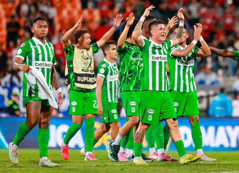 Atlético Nacional ha jugado 8 partidos como local en la Liga Betplay: ganó 7 y empató 1. FOTO: JUAN ANTONIO SÁNCHEZ