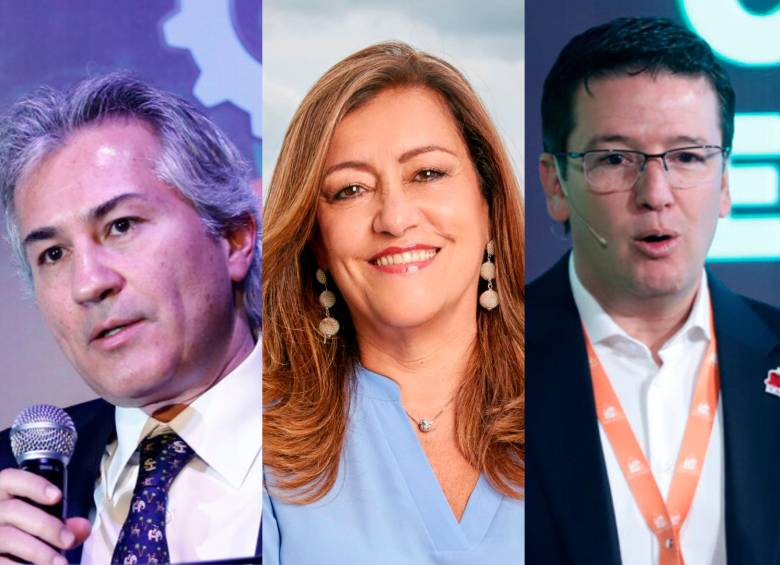 De izquierda a derecha: César Caicedo, Liliana Restrepo y Germán Bahamón. FOTO CORTESÍA Y COLPRENSA