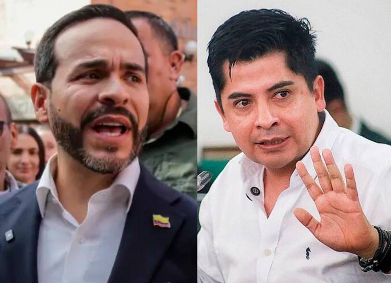 El candidato presidencial Abelardo de la Espriella negó que exista un plan de privatizaciones en su campaña, luego de los cuestionamientos realizados por el senador Ariel Ávila sobre un supuesto documento que propone reducir el tamaño del Estado. FOTO COLPRENSA