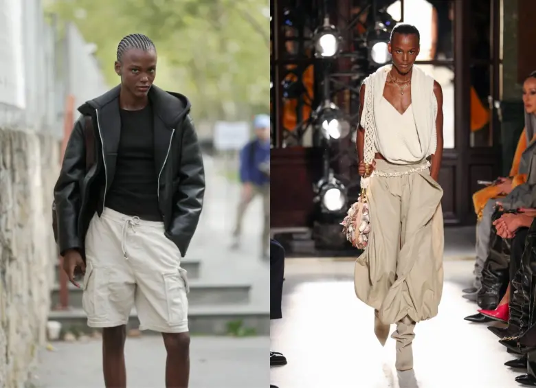 Valentina Castro desfila en la pasarela del desfile de Balmain Womenswear Primavera/Verano 2026, en el marco de la Semana de la Moda de París, el 1 de octubre de 2025 en París, Francia. (Foto de Stéphane Cardinale - Corbis/Corbis vía Getty Images)