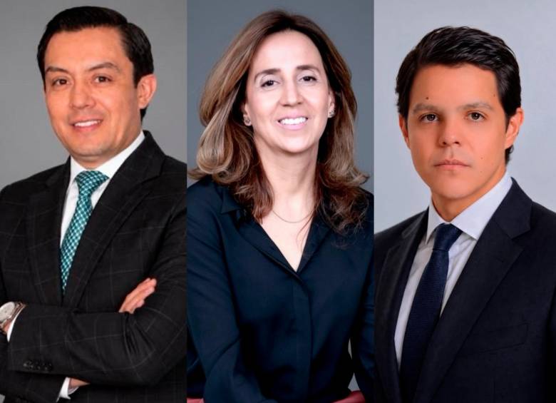 De izquierda a derecha: Camilo Rojas, Mónica Jiménez y Mauricio Gutiérrez. FOTO CORTESÍA.