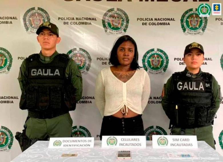 Juilim Castillo Borrero le exigía a su madre 40.000.000 por su propia liberación. FOTO CORTESÍA FISCALÍA 