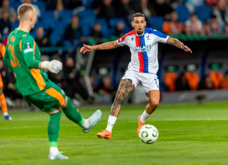 Daniel Muñoz ha jugado 28 partidos europeos (Champions, Europa League y Conference): 16 con el Genk de Bélgica y 12 con Crystal Palace. FOTO: GETTY