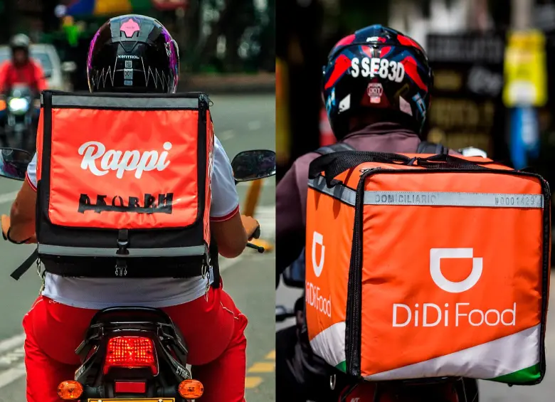 Los domicilios en plataformas de delivery crecen hasta 65% en épocas de partidos mundialistas. FOTO EL COLOMBIANO. 