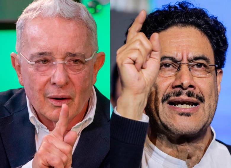 El expresidente Álvaro Uribe respondió en redes a las acusaciones hechas por Iván Cepeda durante un evento en Medellín. FOTO EL COLOMBIANO Y COLPRENSA