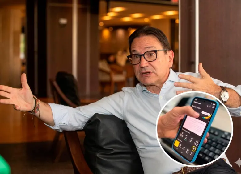 Juan Carlos Mora, presidente de Bancolombia. FOTO Esneyder Gutiérrez. 