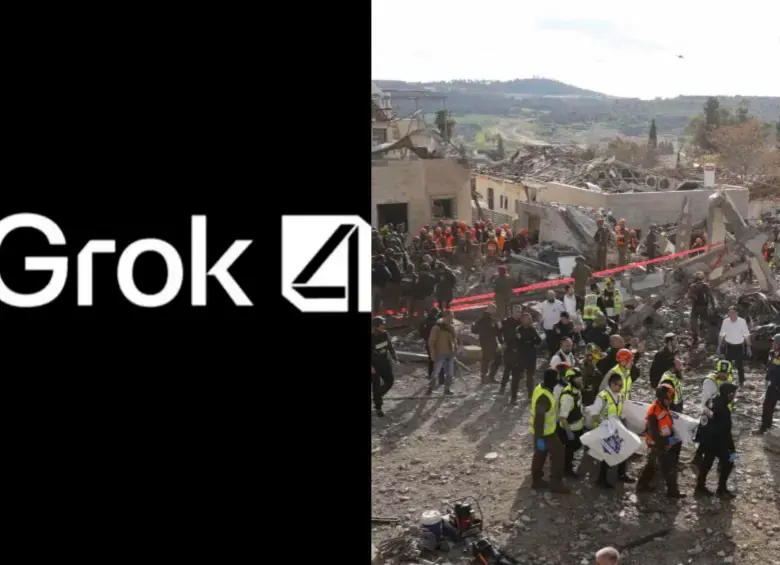 Imagen de la escuela primaria en Minab, al sur de Irán, tras el bombardeo del 28 de febrero, cuya autenticidad fue confirmada mediante geolocalización por medios internacionales. FOTO AFP. 