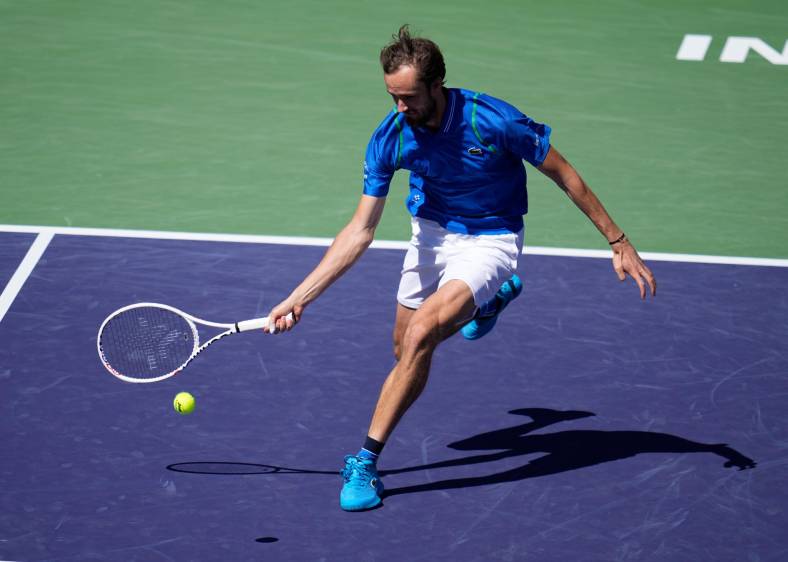 Daniil Mevdeved ocupa, de momento, el sexto puesto del ranking de la ATP. FOTO: EFE