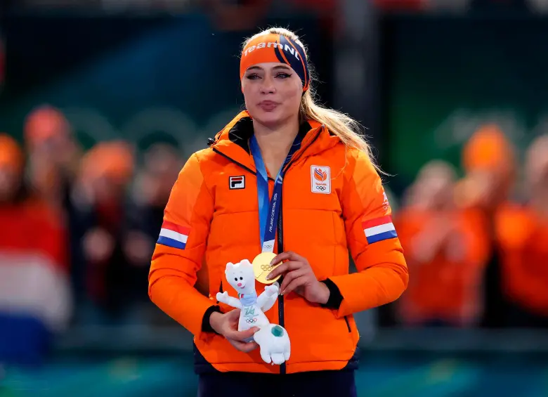 Tras su oro en los 1.000 metros y con récord olímpico, Jutta ahora buscará un nuevo podio en los Juegos de Invierno, esta vez en los 500 metros. Foto: GETTY