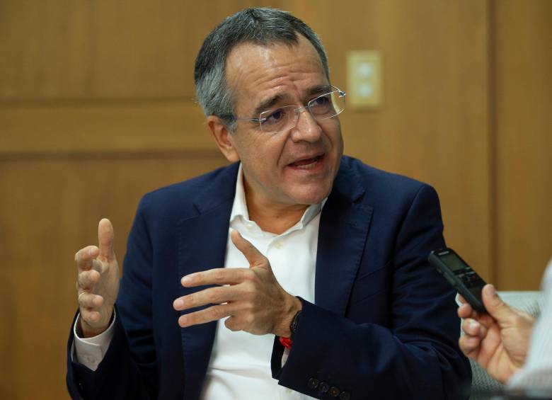 Juan David Correa, presidente de Protección, entidad que administra más de $185 billones de ahorros de los trabajadores. FOTO: Camilo Suárez