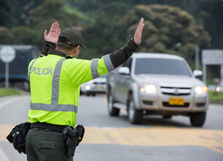 Las autoridades mantendrán presencia reforzada en las principales vías. FOTO EL COLOMBIANO